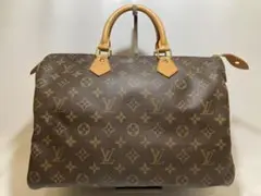 ルイヴィトン ハンドバッグ スピーディ35 モノグラム カデナ付き
