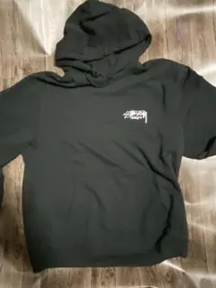 stussy パーカー 袖ロゴ