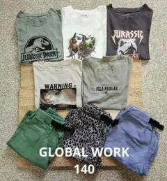 GLOBAL WORK 140 まとめ売り8点