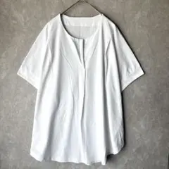 niko and… ニコアンド オーバーサイズ スキッパー半袖カットソー L