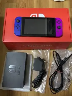 Switch 本体 ネオンパープル ブルー 任天堂