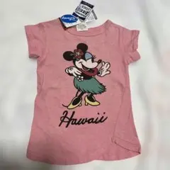 【新品】エフオーキッズ　ミニーマウス Tシャツ 90cm ピンク