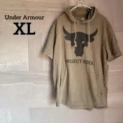 Under Armour 【XL】 PROJECT ROCK 半袖パーカー