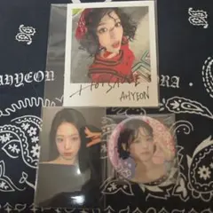 BABYMONSTER ランダムトレカ &缶バッヂ アヒョン