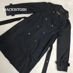 127 MACKINTOSH マッキントッシュ トレンチコート ブラック 34