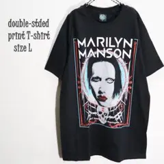 【新品】バンドTシャツ　L　マリリン マンソン　903-126-03