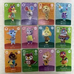 どうぶつの森　amiiboカード まとめ売り　12枚