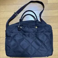 marie claire キルティングビジネスバッグ