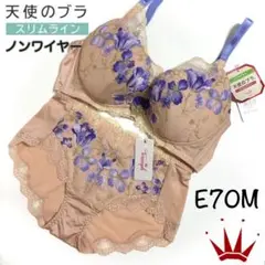 E70M トリンプ プレミアム 天使のブラ スリムライン ノンワイヤーブラセット