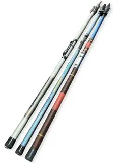 釣竿×3 WONDER SURF/ ASIST POWER SURF/ 振出投竿