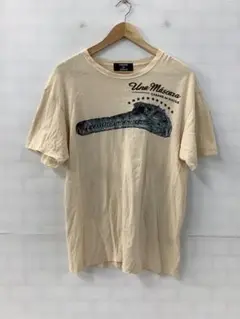 8.25◎A38P◎カバンドズッカ◎Tシャツ◎アートプリント◎ベージュ