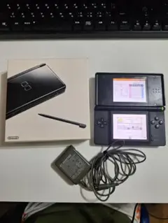 【美品】Nintendo DS Lite ブラック 本体 箱付き