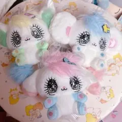 希少 ペロペロスパークルズ せきやゆりえ　マスコット ファーマフラー RG1 希少 ペロペロスパークルズ せきやゆりえ マスコット ファー