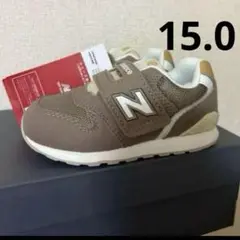 タグ付き　未使用　ニューバランス ブラウン　15.0 15センチ　ベビー　靴