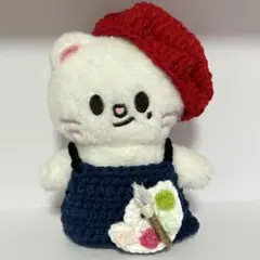 skzoo 10cm ジニレット ぬい服 帽子 ベレー帽 エプロン パレット