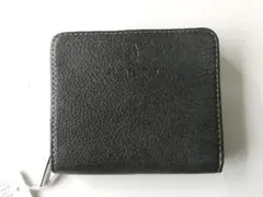 B164 ハッシュパピー二つ折り財布 HP5511 黒 Hush Puppies