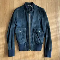 ガラアーベント スウェード レザー ブルゾン