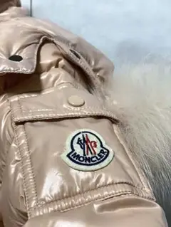 ★値下★MONCLER ピンク ベージュ サイズ0 ダウンジャケット