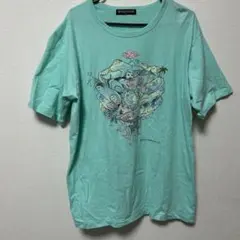 24HOUR TELEVISION ミントグリーンTシャツ LL