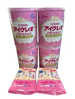 【新品未開封】アイクレオ　800g ×4缶　スティックタイプ5本×2袋