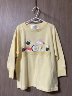 つぶらな瞳の仲間達 長袖 Tシャツ 100 クリーム 新品 しまむら