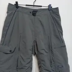 90s OAKLEY ジッパー ギミック カーゴショーツ L ショートパンツ