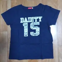 アースミュージック＆エコロジー　Tシャツ　ネイビー　レディース　M