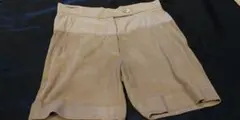 ブルネロクチネリ スウェードショートパンツ