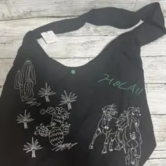 新品 スミスタイル SUMISTYLE ear 刺繍　ショルダーバッグ　黒