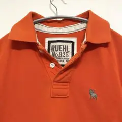 RUEHL No.925 オレンジ　ポロシャツ　XL