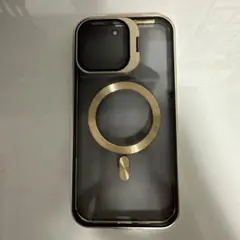 iPhone 14 Pro Max 用 ケース 全面保護 隠しスタンドロック付き
