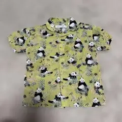 ZARA パンダ柄 半袖シャツ 3-4歳用
