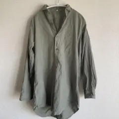 チェコ軍 1960’s プルオーバー グランパシャツ