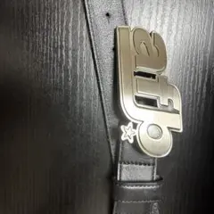 afb メタルバックル ベルト 黒