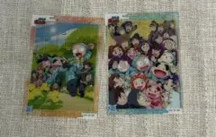 忍たま乱太郎 クリアカード 全員集合 2種セット