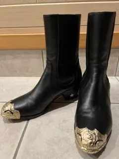 超美品☆シャネル☆CHANEL ココマークスターパリダラス サイドゴアブーツ