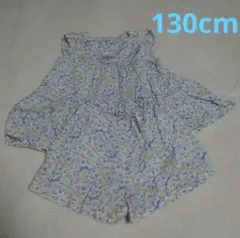 花柄フリル セットアップ シナモン シナモロール 130cm