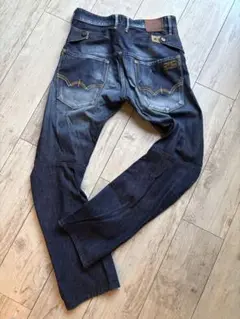 【美品】EDWIN E-FUNCTION EFZ503 立体裁断 デニム 28