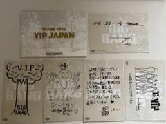 BIGBANG サイン入りメッセージカード 10周年　FC限定　權志龍