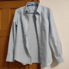 SEVEN UNIFORM 水色 Sサイズ スクールシャツ