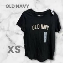 【新品】OLD NAVY ブラック 半袖Tシャツ XS 未使用　小さい