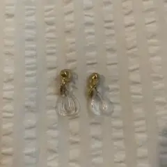 HARIO Lampwork Factoryイヤリング シャイン
