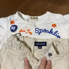 Ralph Lauren Tシャツとショートパンツセット 90