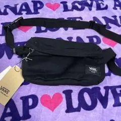 VANS ブラック ボディバッグ Fサイズ