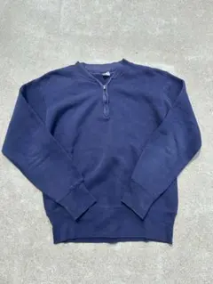 50s SEARS スウェット　ハーフジップ　フェード