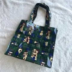 英国Harrods　ハロッズ トートバッグ　テディベア
