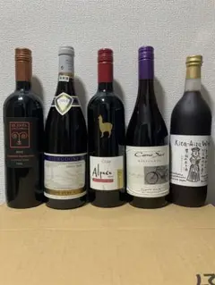 5本赤ワイン園北会津/Quinta Las CabrasCono Sur未開栓