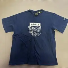 AIGLE ネイビー Tシャツ 135
