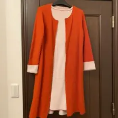 お値下げ!マイラン リバーシブルカシミアローブワンピースセット