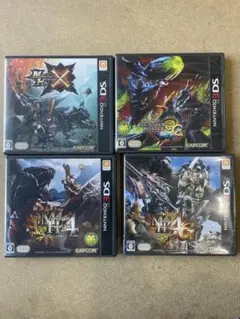 モンスターハンター　3DS ソフト　4種セット